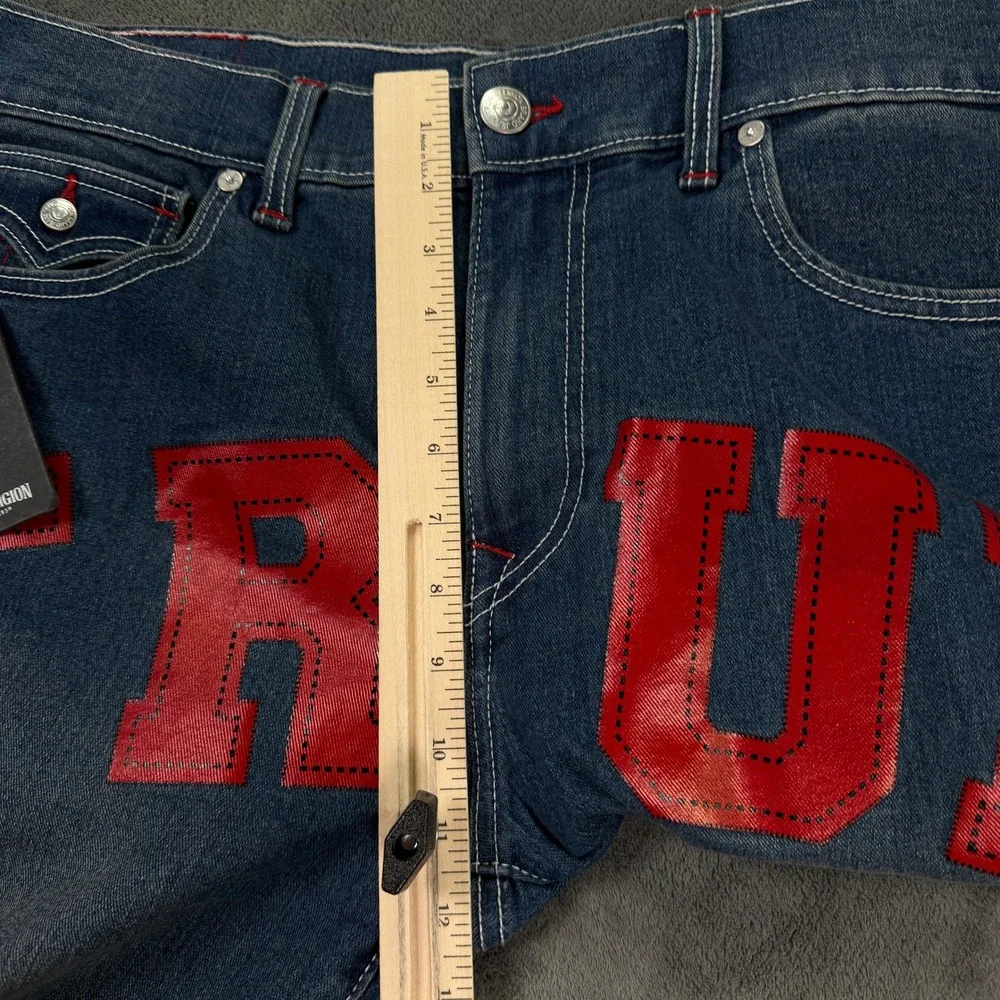 True Religion Billy Relaxed Bootcut Jean Men 36x34 Bootcut‎ Spellout Streetwear